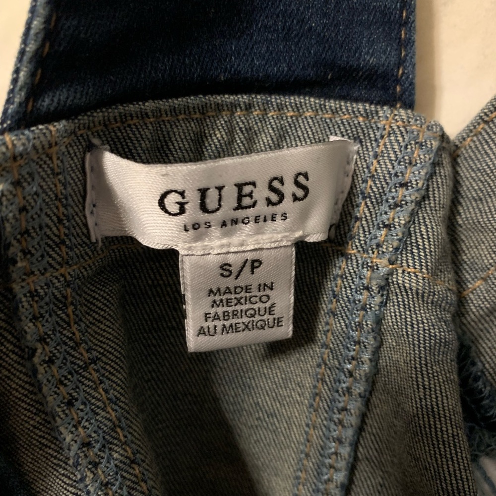 Guess Denim Bodycon Jumpsuit - Picture 4 of 5